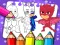 Spel PJ Masks Coloring Book på nätet