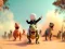 Spel Stickman: Dinosaur arena på nätet