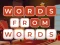 Spel Words from Words på nätet