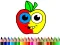 Spel Back To School: Apple Coloring Book på nätet