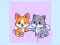 Spel Cats and Dogs Puzzle på nätet