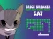 Spel Brick Breaker Chipi Chipi Chapa Chapa Cat på nätet