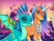 Spel Cute Unicorns And Dragons Puzzle på nätet