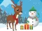 Spel Christmas Deer Jigsaw på nätet