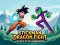 Spel Stickman Dragon Fight - Super Stick Warriors på nätet