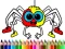 Spel Halloween Coloring Time på nätet