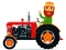 Spel Cartoon Farm Traktors på nätet