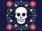 Spel Colorful Skull Jigsaw på nätet