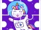 Spel Cute Rainbow Unicorn Puzzles på nätet