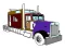Spel American Trucks Coloring på nätet