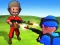 Spel Little Commander. Red vs Blue på nätet