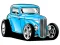 Spel Hot Rod Coloring på nätet