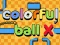 Spel Colorful ball X på nätet