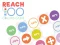 Spel Reach 100 Game of dots på nätet