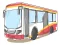 Spel Cartoon Bus Slide på nätet