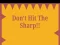 Spel Don't Hit The Sharp på nätet
