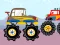 Spel Fun Monster Trucks Jigsaw på nätet