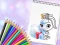 Spel Cute Animals Coloring Book på nätet