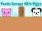 Spel Panda Escape With Piggy på nätet