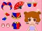 Spel Lovely Doll Dress Up Game på nätet