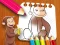 Spel Curious George Coloring Book på nätet