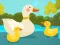 Spel Mother Duck and Ducklings Jigsaw på nätet