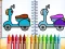 Spel Cute Bike Coloring Book på nätet