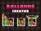Spel Balloons Creator på nätet
