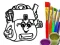 Spel Back To School: School Bag Coloring Book på nätet