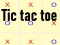 Spel Tic tac toe på nätet