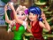 Spel Ladybug And Elsa Xmas Selfie på nätet