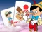 Spel Pinocchio Memory card Match på nätet