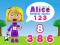Spel World of Alice Numbers Shapes på nätet