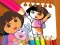 Spel Dora the Explorer the Coloring Book på nätet