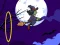 Spel Flying witch halloween på nätet