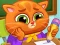 Spel Lovely Virtual Cat At School på nätet