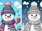 Spel Coloring book Winter på nätet