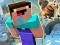 Spel Noob Parkour: Snow Age på nätet