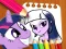 Spel Equestria Girls Coloring Book på nätet