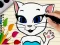 Spel Talking Angela Coloring Book på nätet