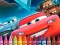 Spel McQueen Coloring på nätet