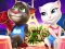 Spel Talking Tom and Angela Coloring på nätet