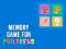 Spel Memory Game for Childrens på nätet