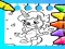 Spel Magical Unicorn Coloring Pages på nätet