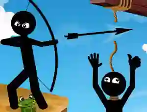 Spel Bow Master Stickman Hero på nätet