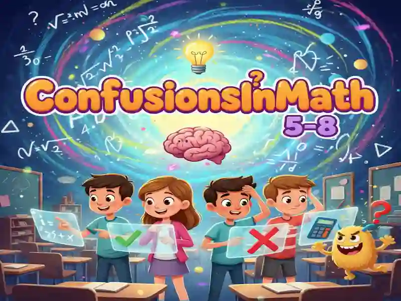 Spel ConfusionsInMath 5-8 på nätet