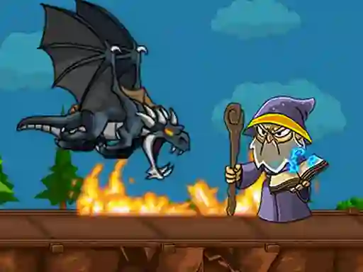 Spel Dragon vs Mage på nätet