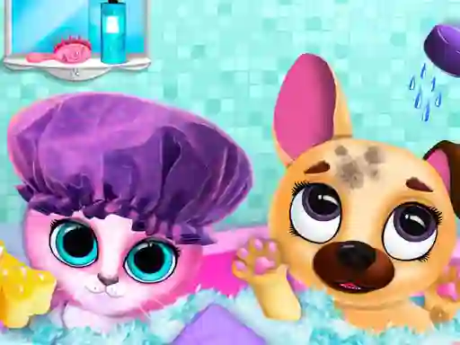 Spel Cute Pet Friends på nätet