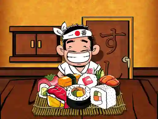 Spel Sushi Matching på nätet