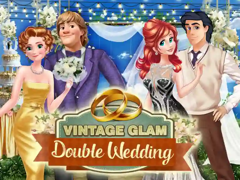 Spel Vintage Glam: Double Wedding på nätet